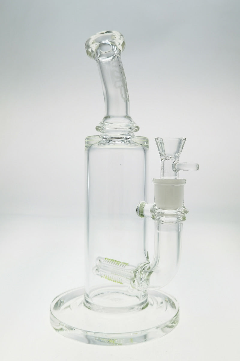TAG - 12" Bent Neck Triple Super Slit Multiplying Inline Diffuser 65x5MM (18MM Female)(ONLINE ONLY)