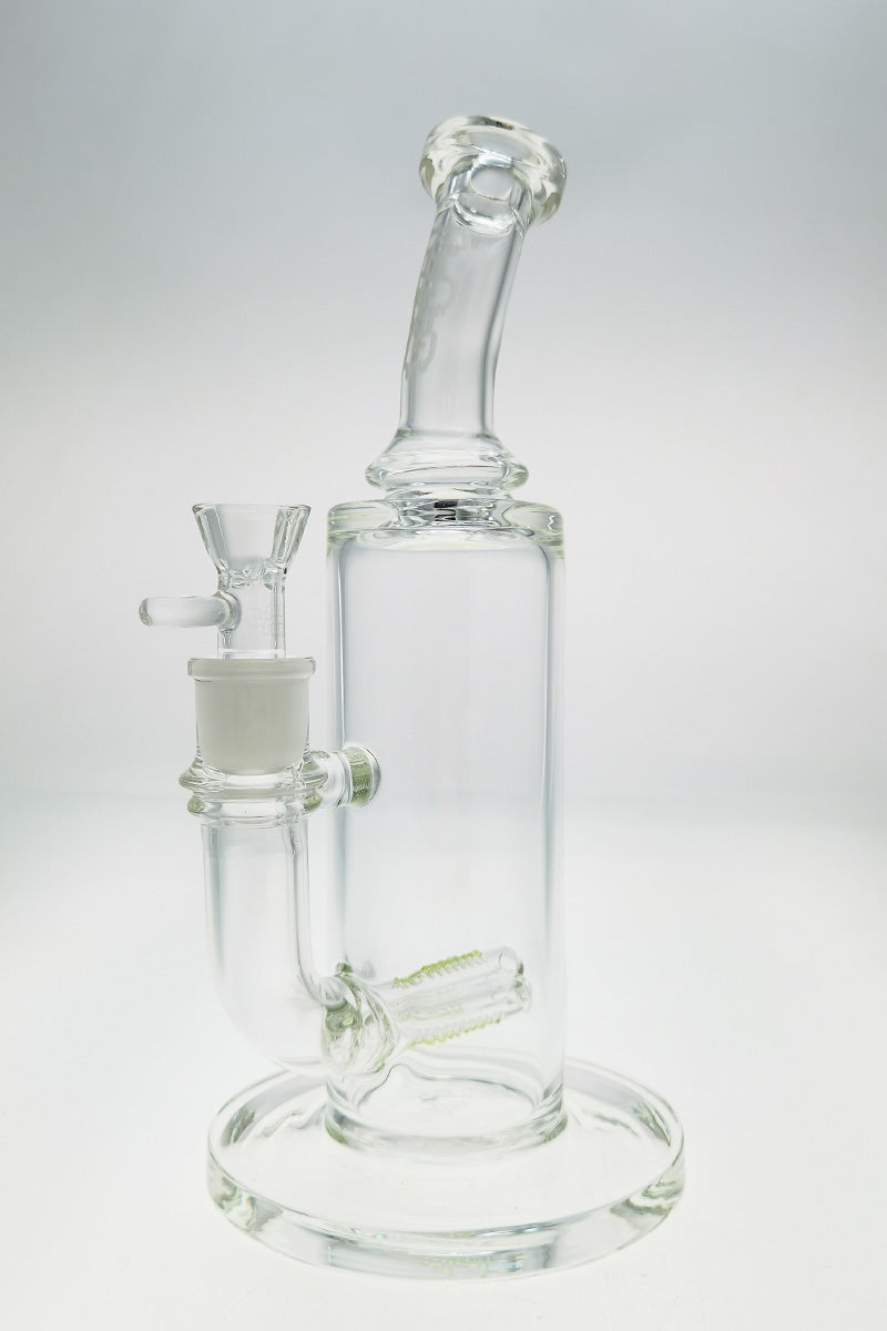 TAG - 12" Bent Neck Triple Super Slit Multiplying Inline Diffuser 65x5MM (18MM Female)(ONLINE ONLY)