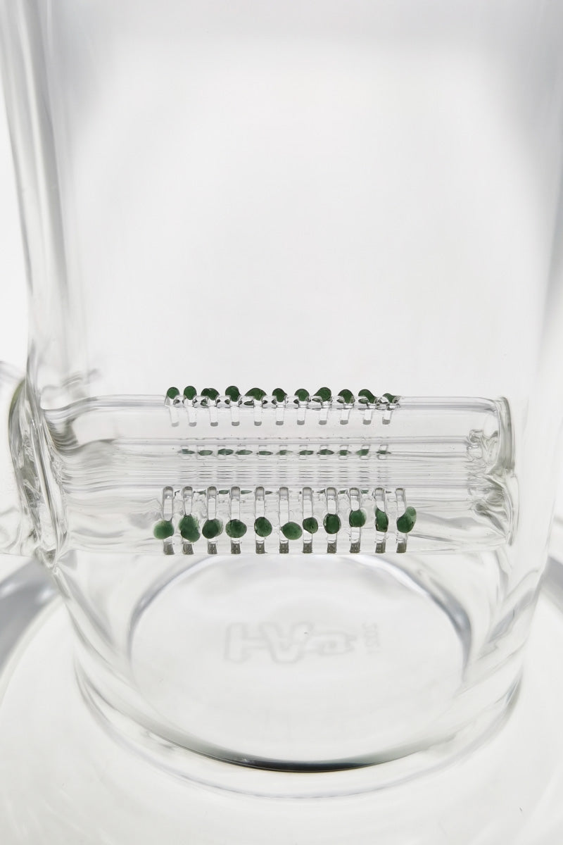 TAG - 12" Bent Neck Triple Super Slit Multiplying Inline Diffuser 65x5MM (18MM Female)(ONLINE ONLY)