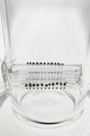 TAG - 12" Bent Neck Triple Super Slit Multiplying Inline Diffuser 65x5MM (18MM Female)(ONLINE ONLY)