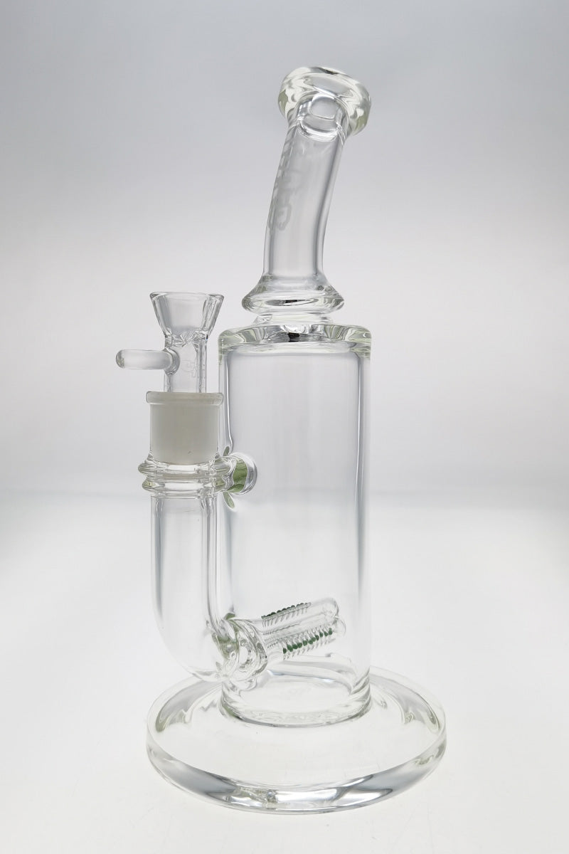 TAG - 12" Bent Neck Triple Super Slit Multiplying Inline Diffuser 65x5MM (18MM Female)(ONLINE ONLY)