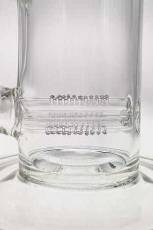 TAG - 12" Bent Neck Triple Super Slit Multiplying Inline Diffuser 65x5MM (18MM Female)(ONLINE ONLY)