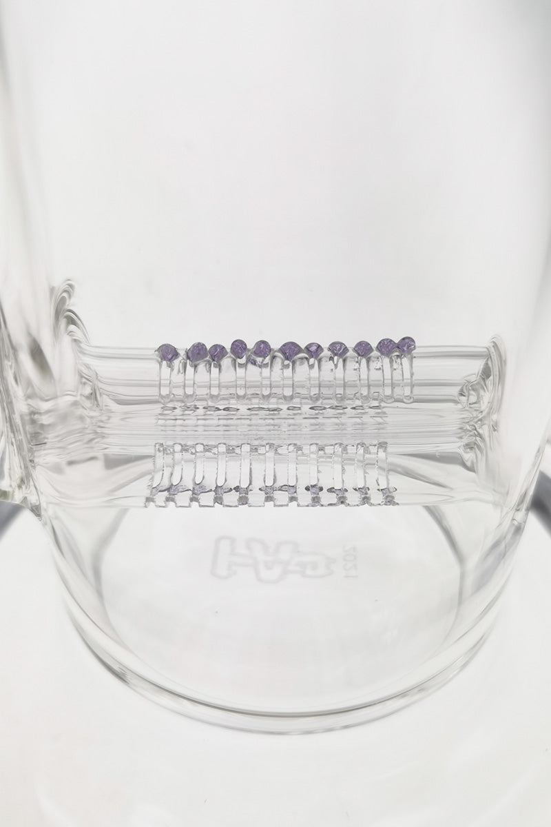 TAG - 12" Bent Neck Triple Super Slit Multiplying Inline Diffuser 65x5MM (18MM Female)(ONLINE ONLY)