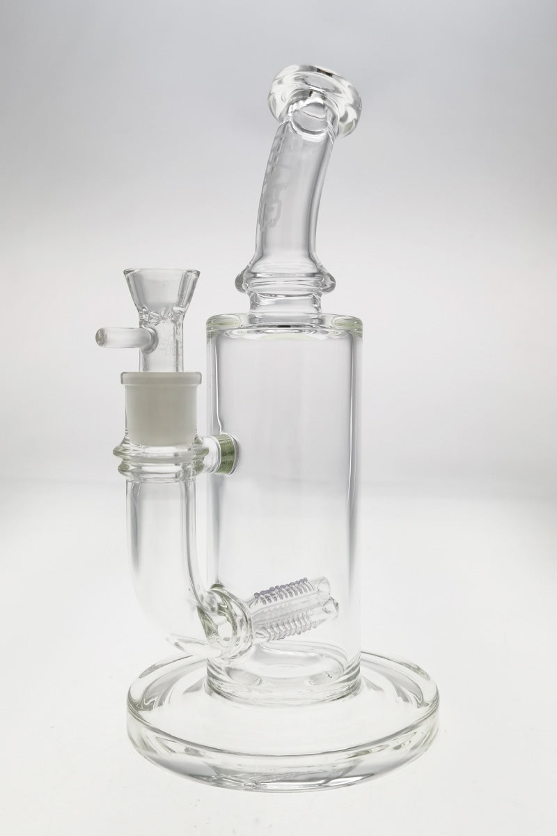 TAG - 12" Bent Neck Triple Super Slit Multiplying Inline Diffuser 65x5MM (18MM Female)(ONLINE ONLY)