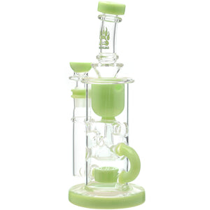 Calibear Cascade Flower Of Life Klein Recycler Dab Rig (ONLINE ONLY)