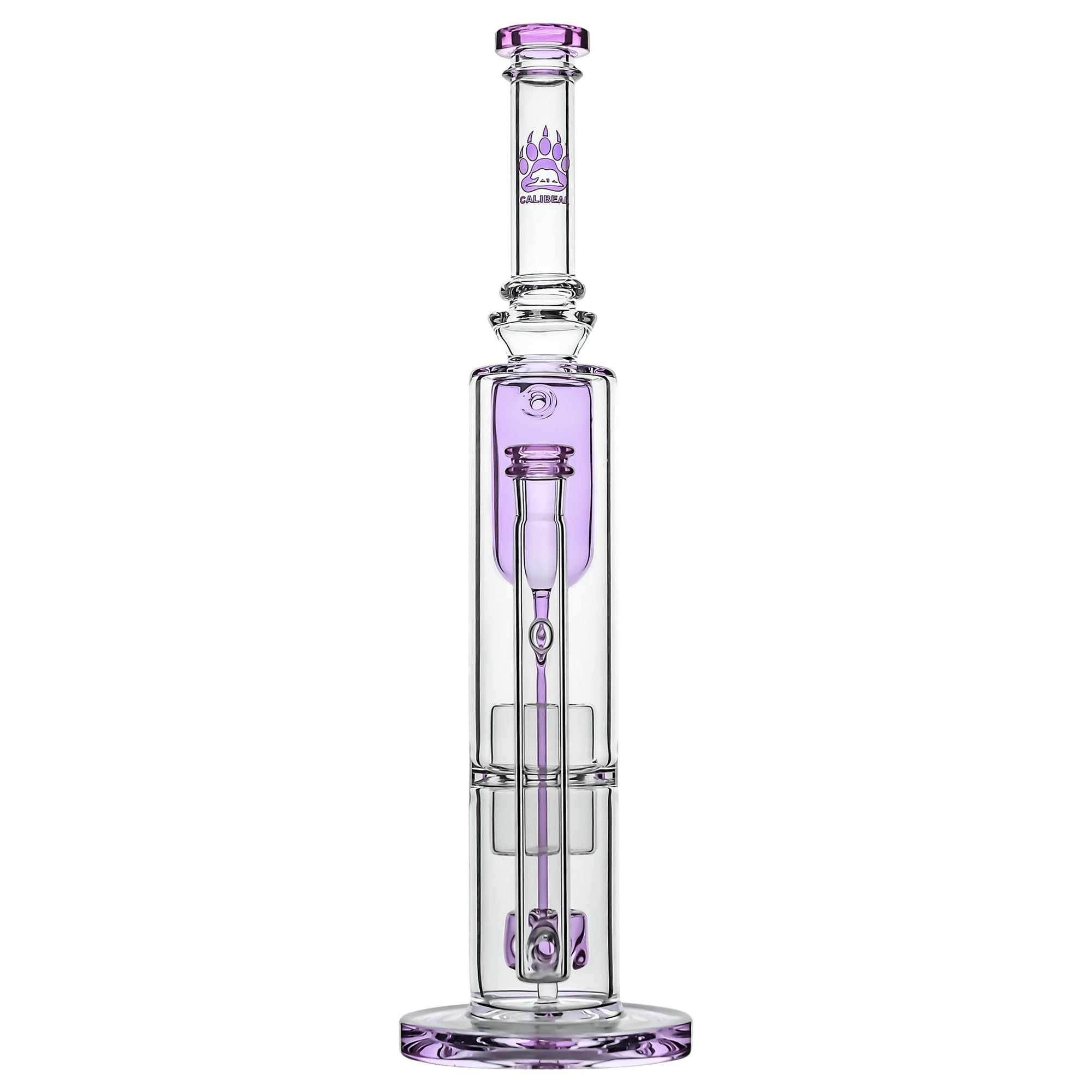 Calibear Pillar Flower Of Life Klein Bong (ONLINE ONLY)