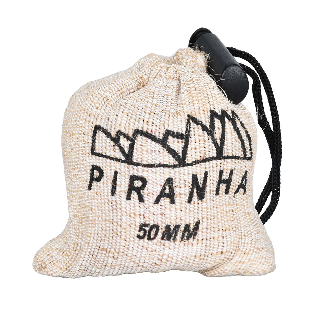 6CT BOX - Piranha Grind-and-Store Aluminum Grinder - 3pc / 2" / Black (ONLINE ONLY)