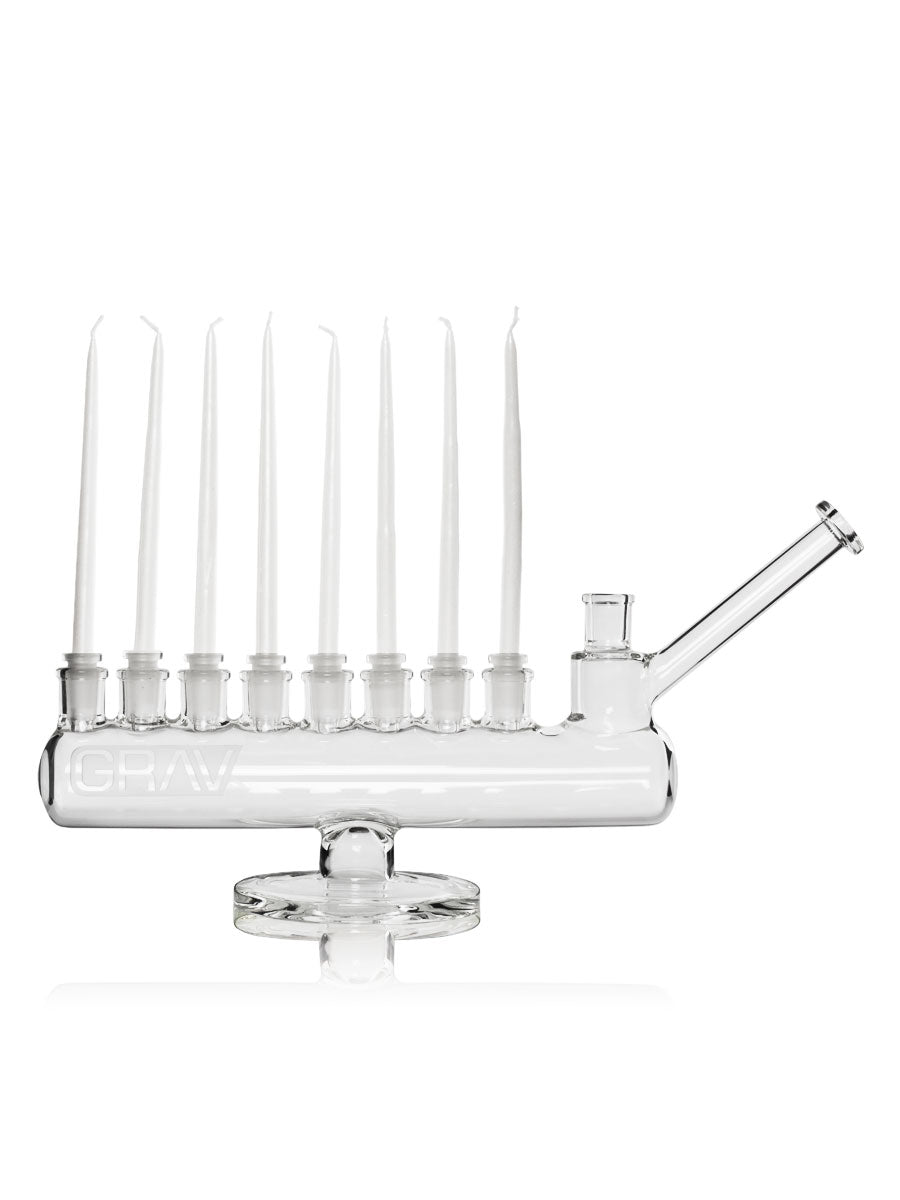 GRAV® Clear Menorah (ONLINE ONLY)