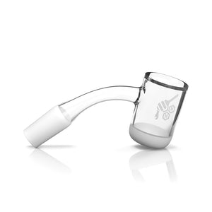 HONEY & MILK BEVEL BOWL QUARTZ BANGER - 45° DEGREE | YL (ONLINE ONLY)
