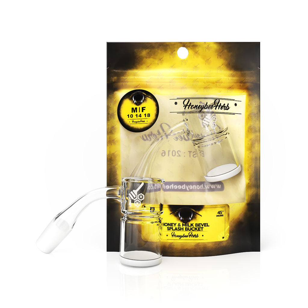 HONEY & MILK BEVEL SPLASH BUCKET - 45° DEGREE | YL (ONLINE ONLY)