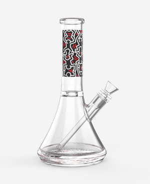 K.Haring Glass Water Pipe (ONLINE ONLY)