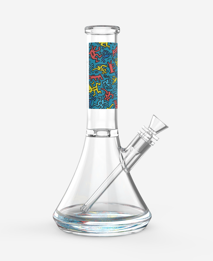 K.Haring Glass Water Pipe (ONLINE ONLY)