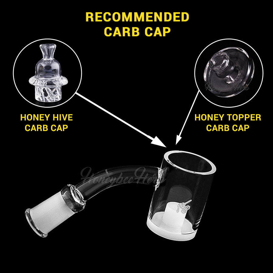 HONEY & MILK CORE REACTOR QUARTZ BANGER - 45° DEGREE | YL (ONLINE ONLY)