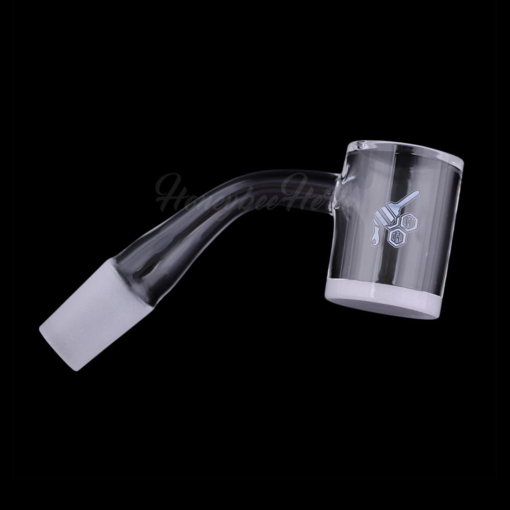 HONEY & MILK BEVEL QUARTZ BANGER - 45° DEGREE | YL (ONLINE ONLY)