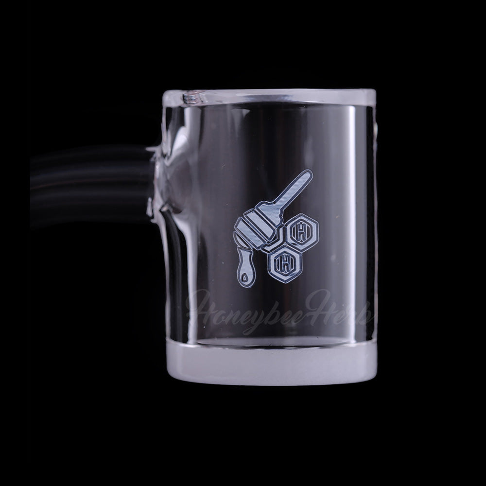 HONEY & MILK BEVEL QUARTZ BANGER - 45° DEGREE | YL (ONLINE ONLY)