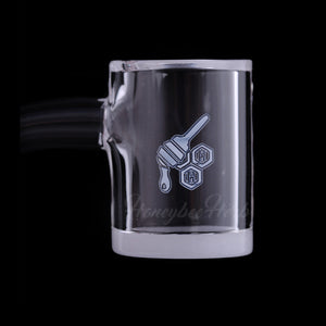 HONEY & MILK BEVEL QUARTZ BANGER - 45° DEGREE | YL (ONLINE ONLY)
