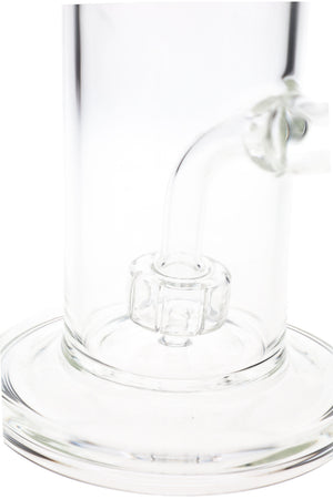 Clear Glass Bong “Clean Sweep” – Showerhead Perc – 9″ (ONLINE ONLY)