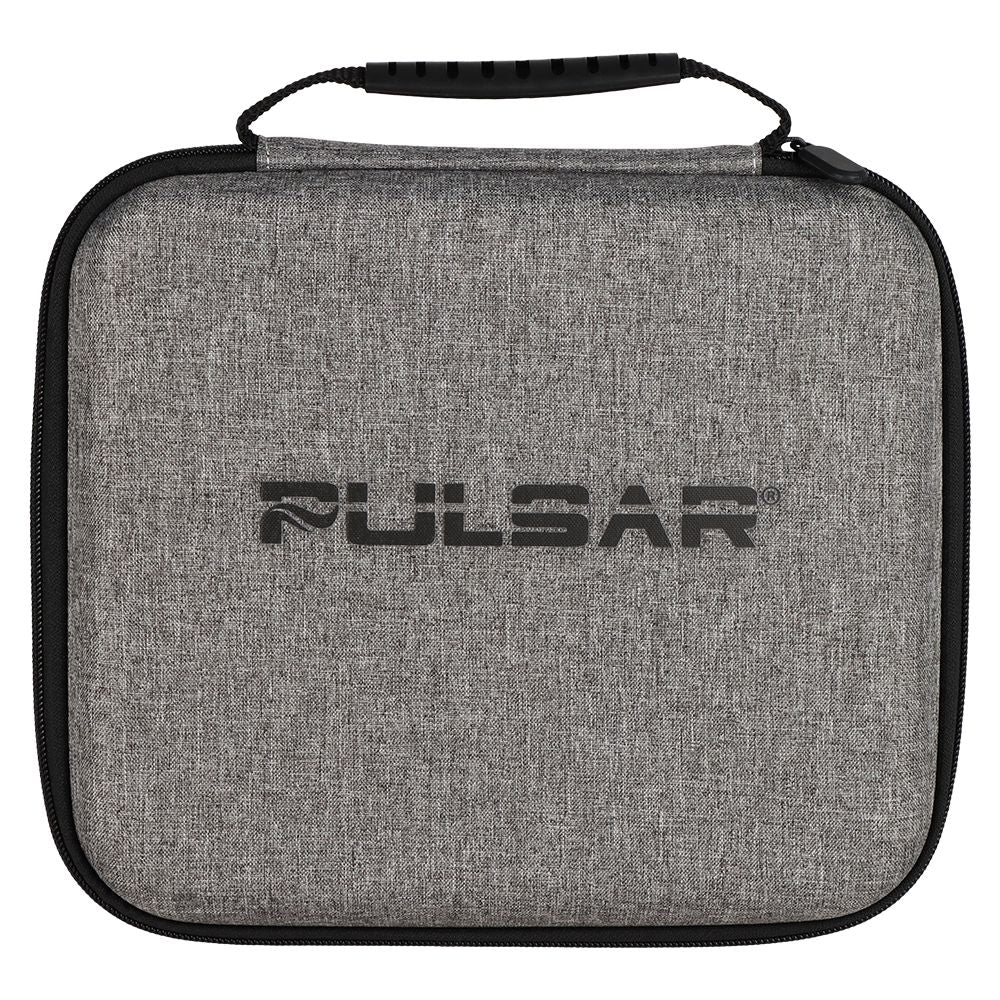 Pulsar Slant Neck Beaker Glass Water Pipe Zippered Case Travel Kit - 7" / Clear (ONLINE ONLY)