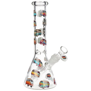 Pulsar VW Bus Beaker Glass Water Pipe - 10" / 14mm F (ONLINE ONLY)