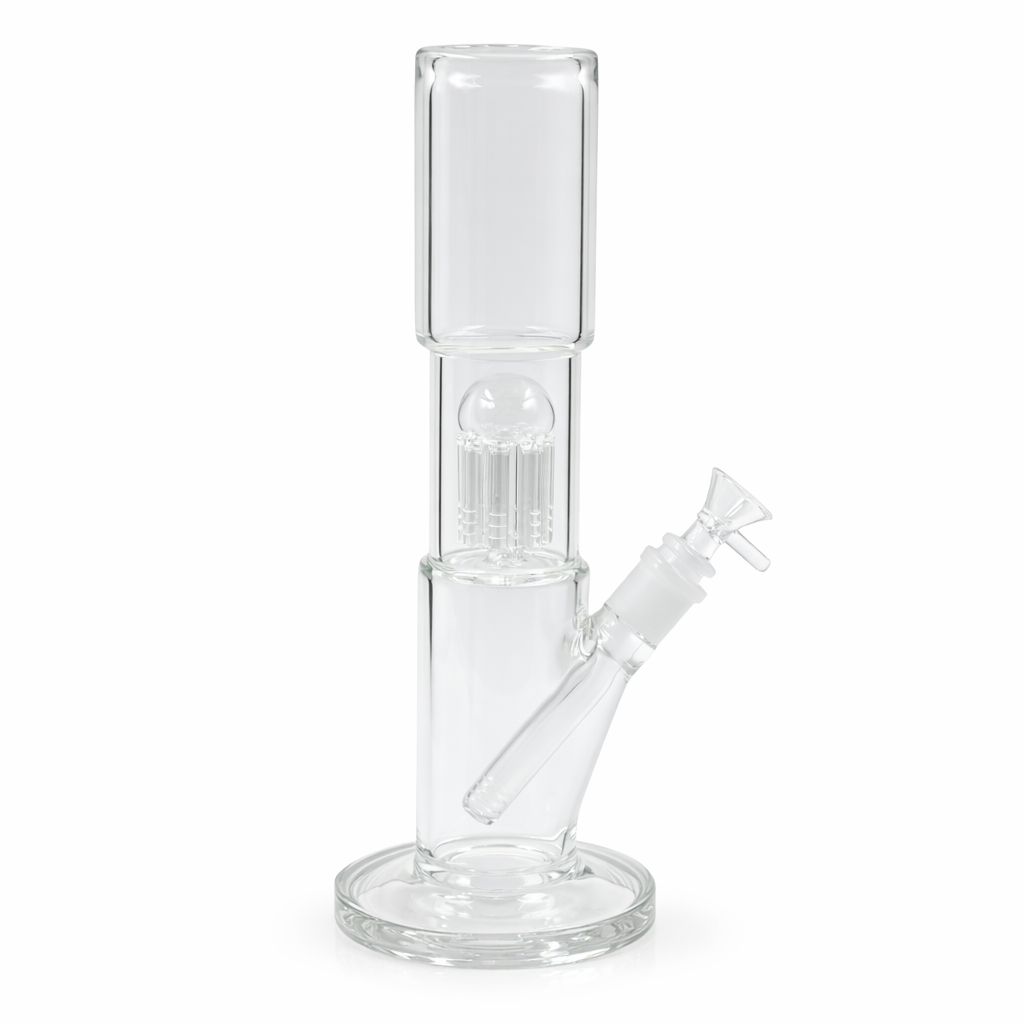 ClearStack 12” Straight Tube Bong (ONLINE ONLY)