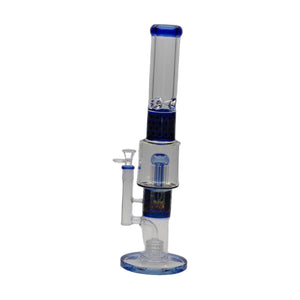 Honeycomb 18" Bong - Blue