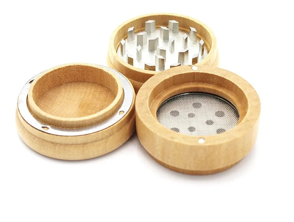 Engravable Wooden Grinder