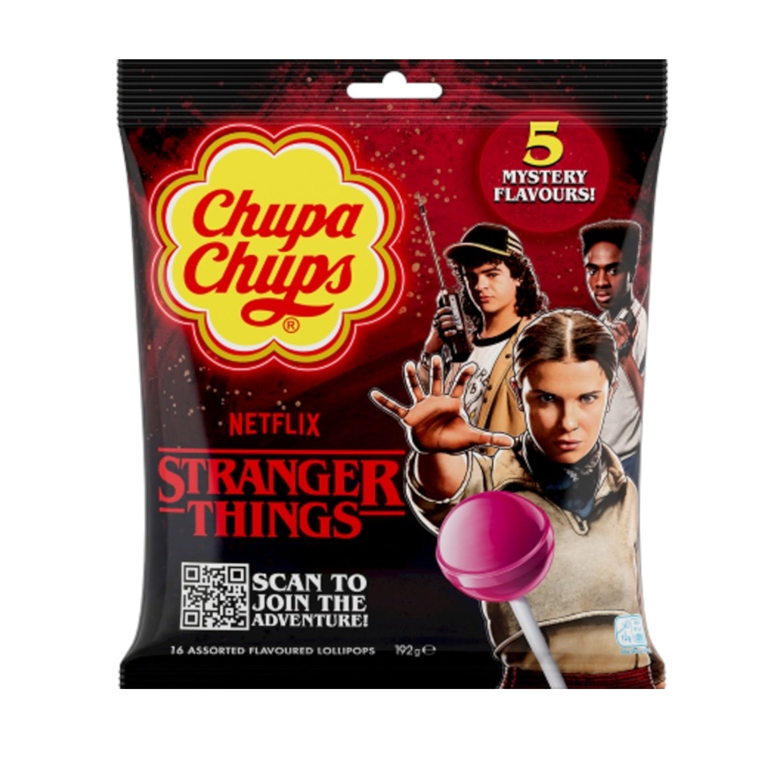 Chupa Chups Stranger Things Red 120g (SPAIN)
