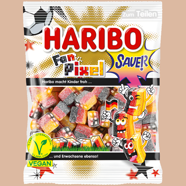 Haribo Fan Pixel 160g (GERMANY)