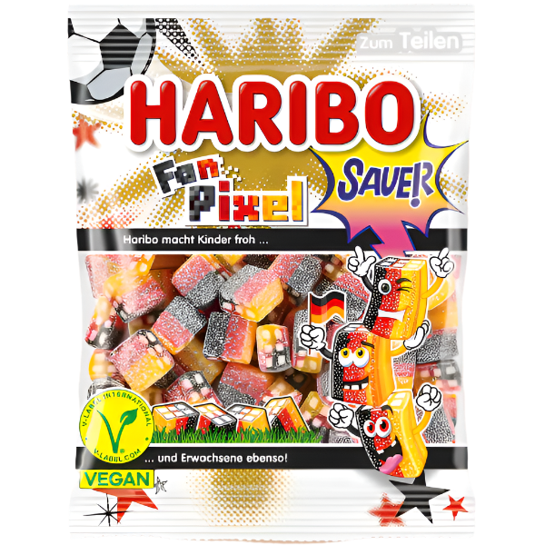 Haribo Fan Pixel 160g (GERMANY)