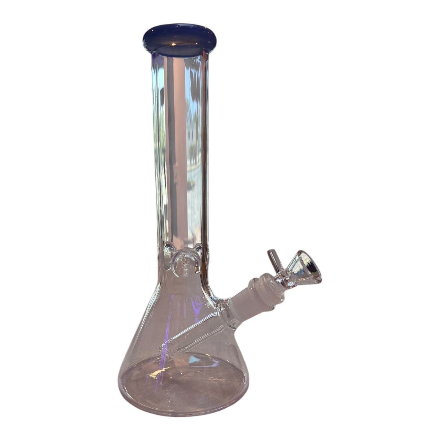 10" Beaker With Color Lip