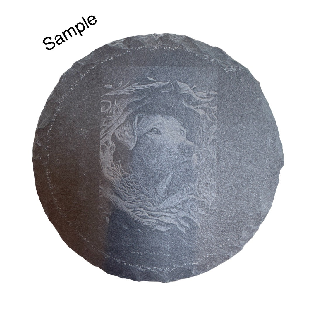 Engravable Slate Coasters