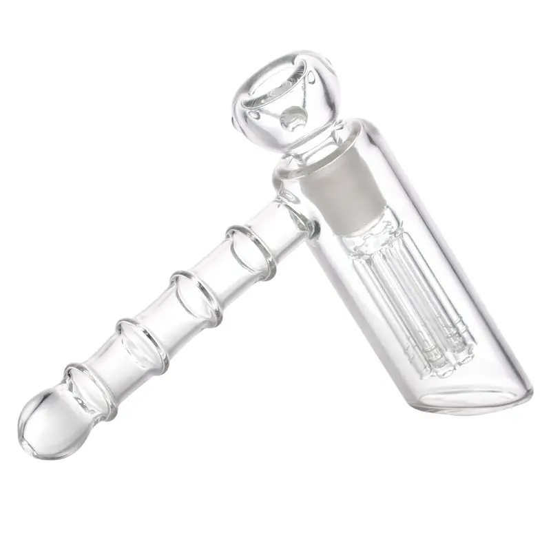 Clear Bubbler With Tree Perch and 14mm Bowl