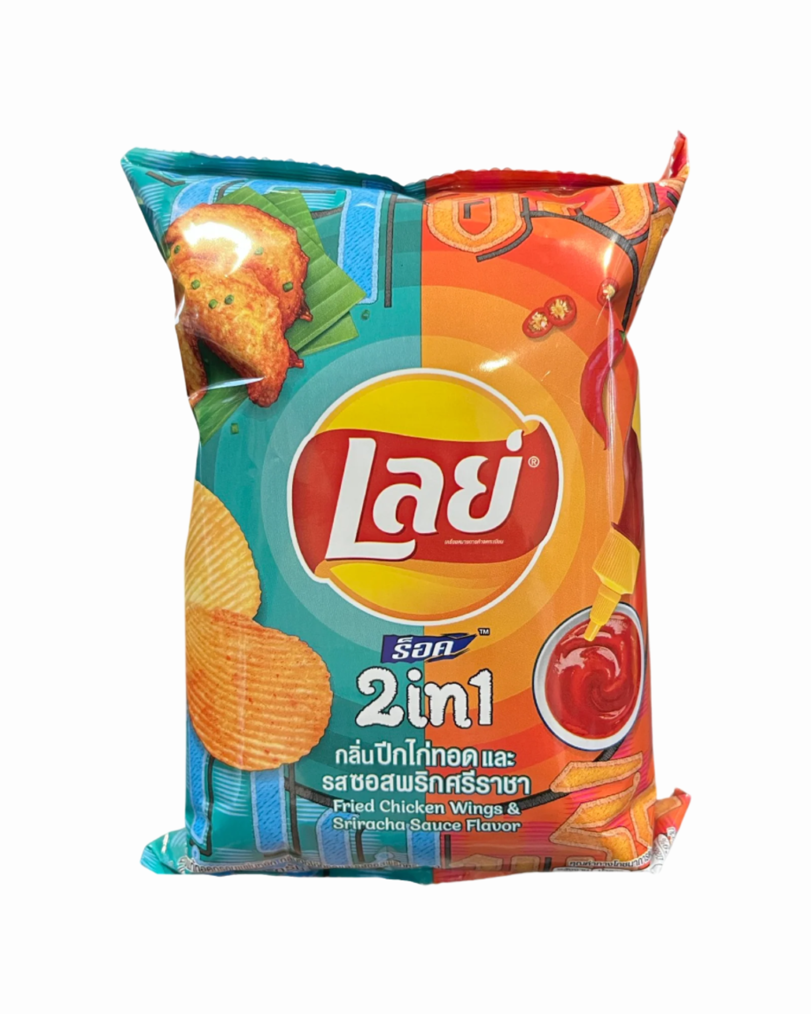 Lay's 2-in-1 Chicken Wings & Siracha (Thailand)