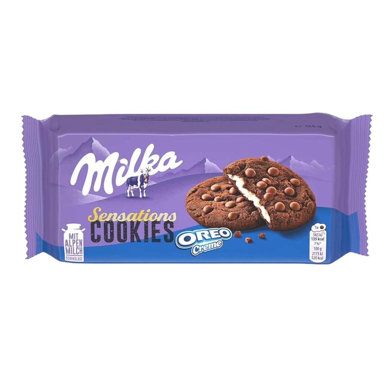 Milka Sensations Cookies Oreo Creme 156g (AUSTRIA)
