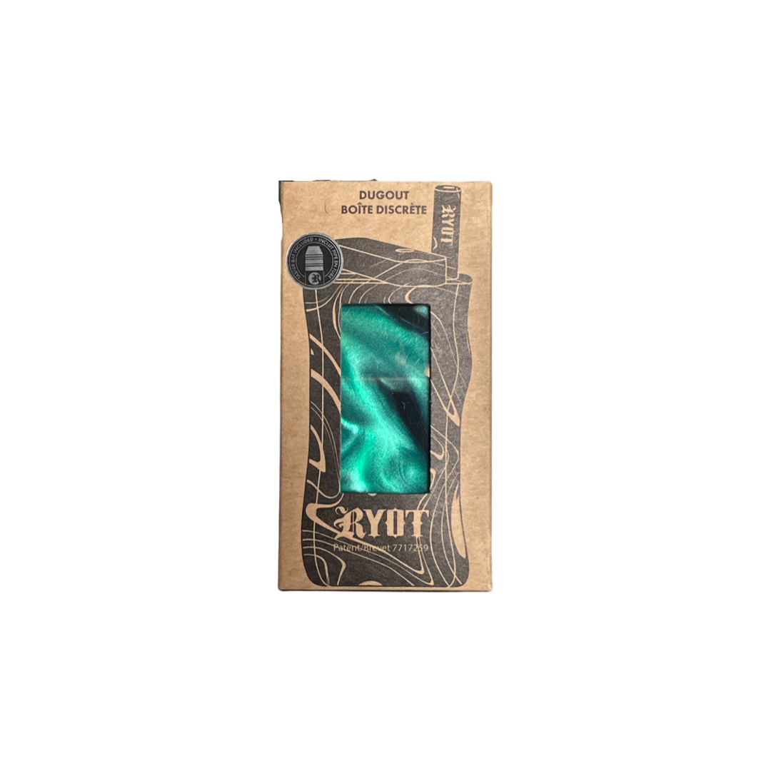 RYOT LARGE (3") ACRYLIC TASTER BOX WITH MATCHING TASTER - Green