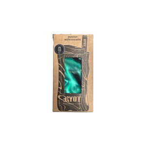 RYOT LARGE (3") ACRYLIC TASTER BOX WITH MATCHING TASTER - Green