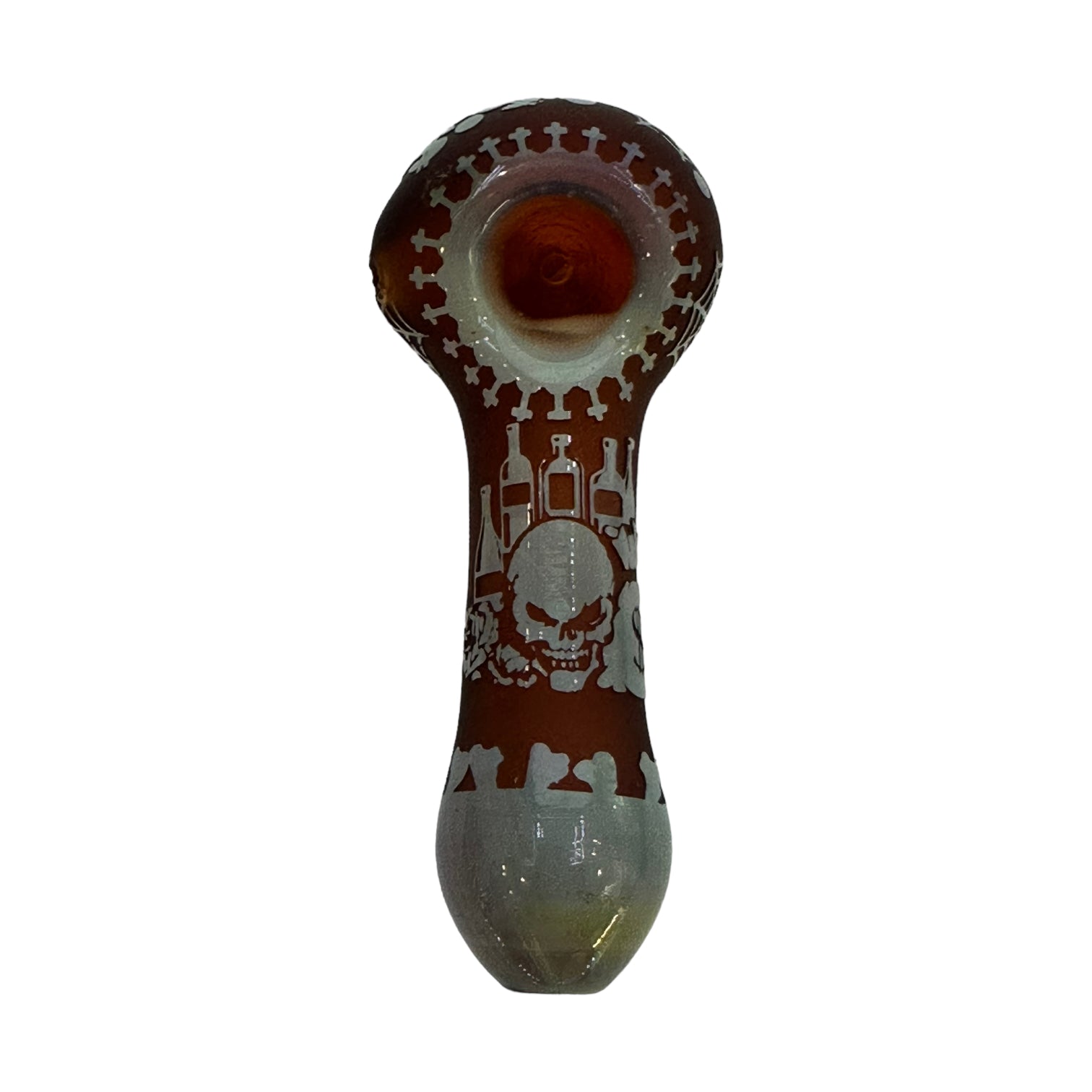 Graphic Skull Spoon - Purple