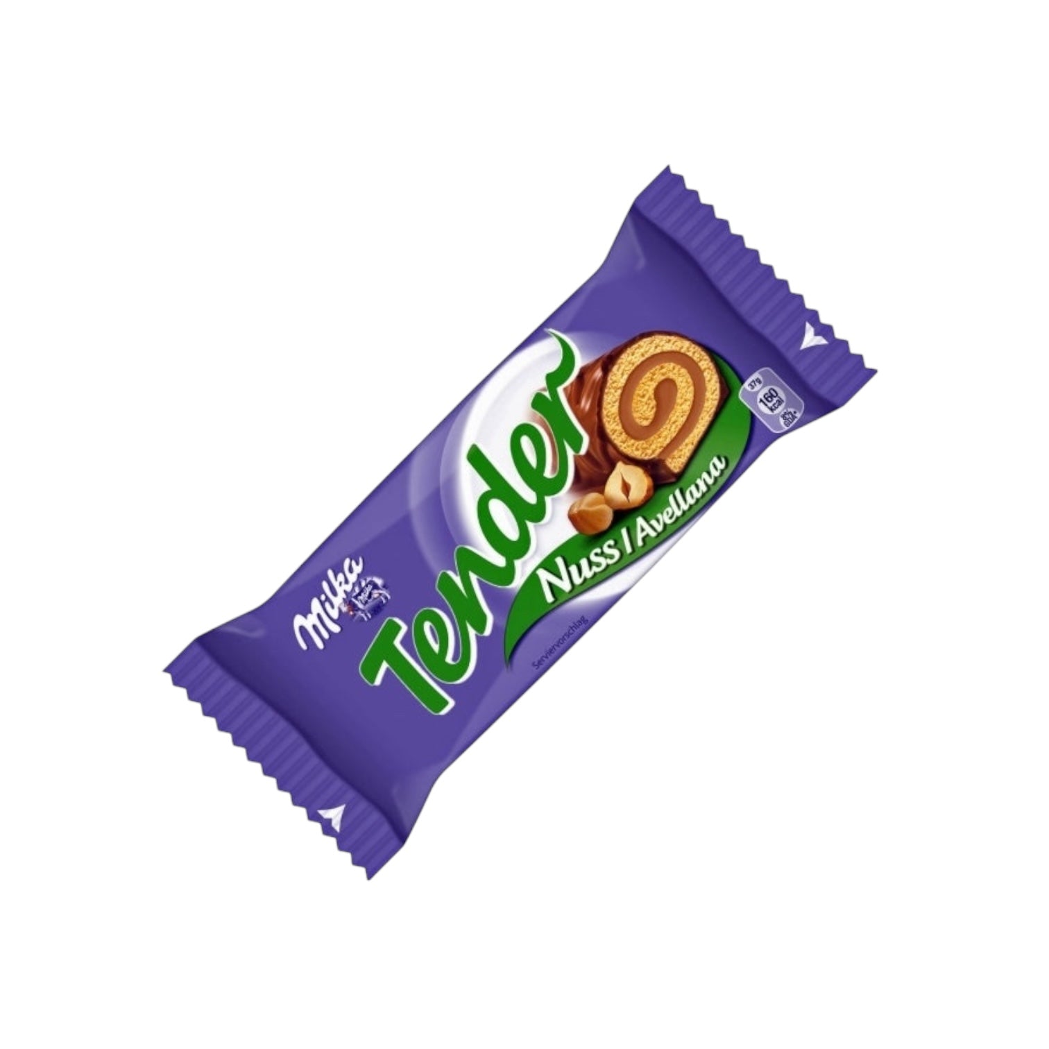 Milka Tender Hazelnut 37g (SWITZERLAND)
