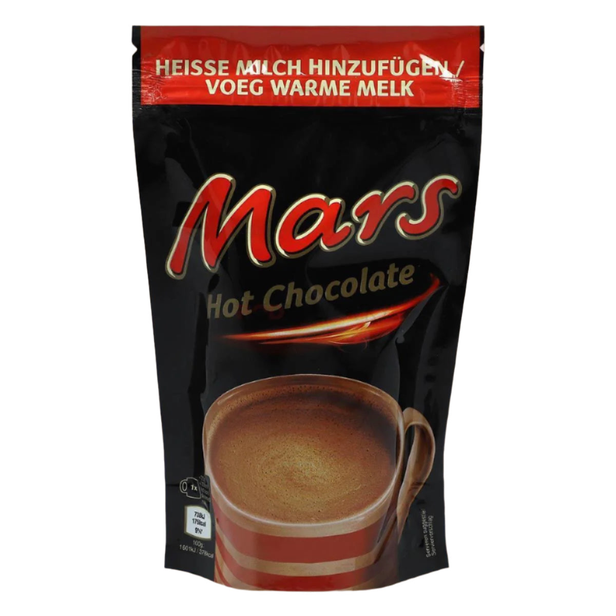 Mars Hot Chocolate Powder Pouch 140g (GERMANY)