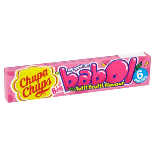 Chupa Chups Big Babol Tutti Frutti Gum 27.6g (NETHERLANDS)