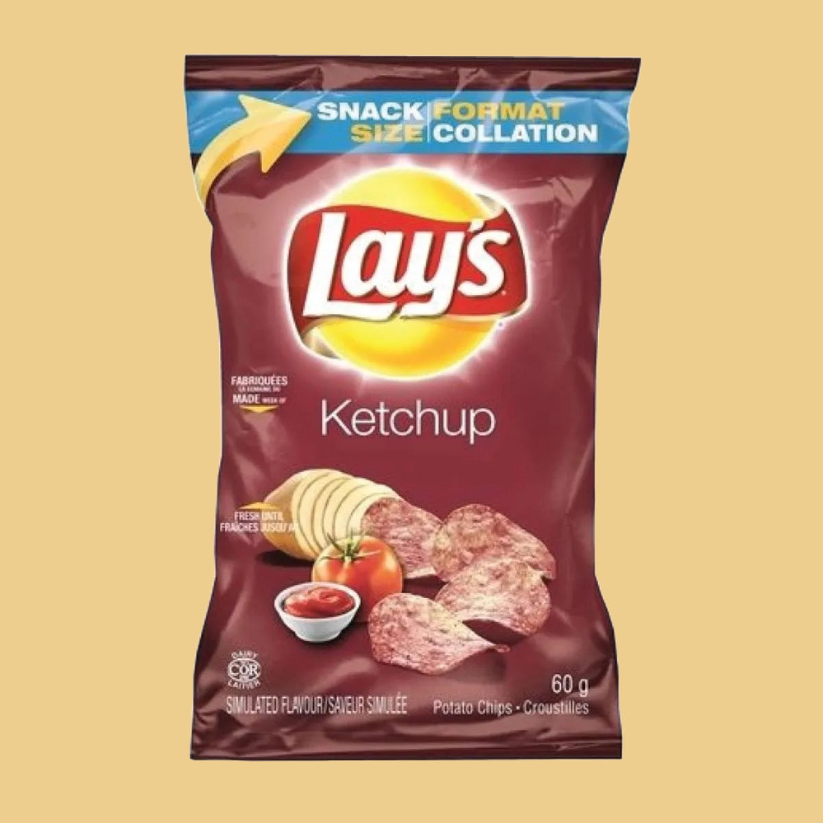 Lay's Ketchup 60g (Canada)