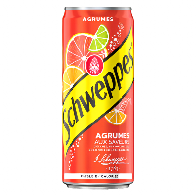 Schweppes Agrumes 330mL (FRANCE)