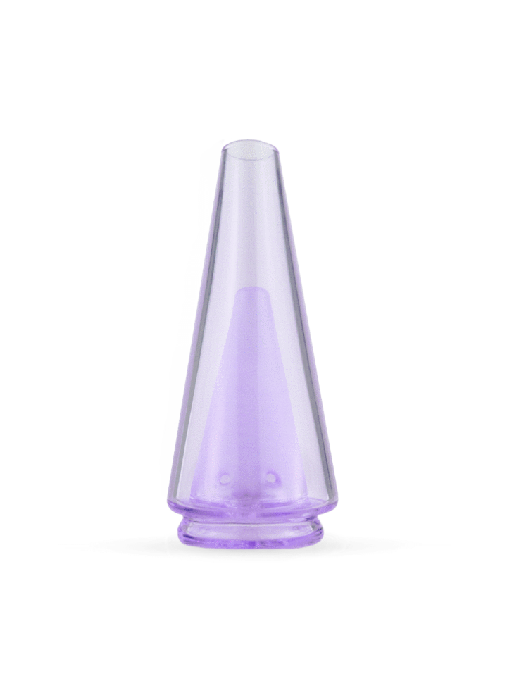 Puffco Peak Pro Glass Bubbler - UltraViolet CFL (Purple/Grey)