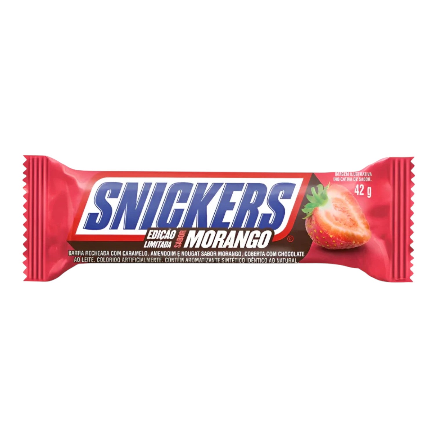 Snickers Sabor Morango 42g (Brazil)