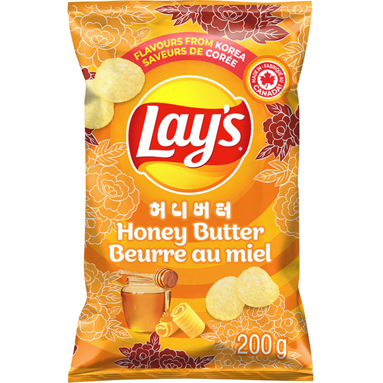 Lay's Chips Honey Butter 200g (CANADA)