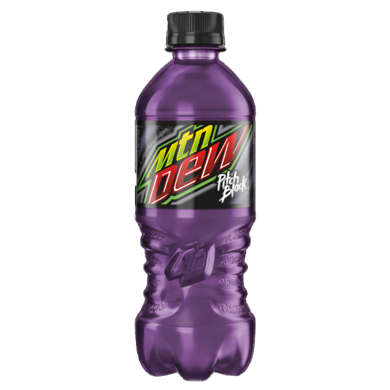 Mountain Dew Pitch Black 20oz (CANADA)