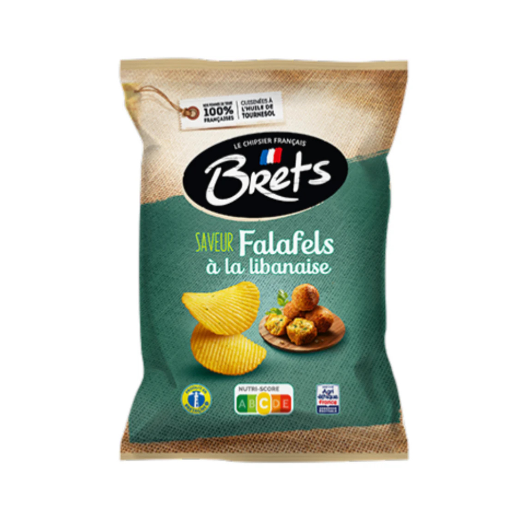 Brets Chips Saveur Falafels a la Libanaise 125g (FRANCE)