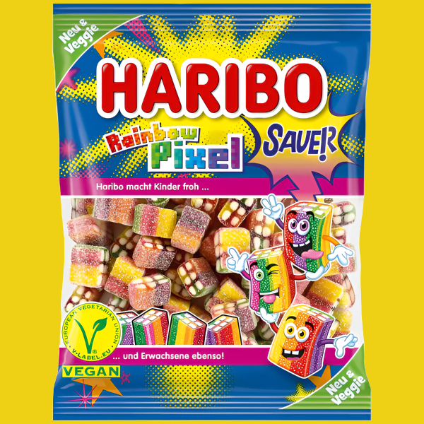 Haribo Rainbow Pixel 160g (GERMANY)