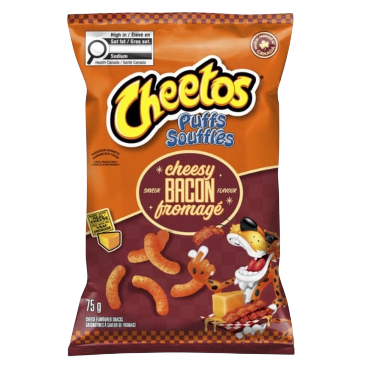 Cheetos Puffs Cheesy Bacon 75g (CANADA)