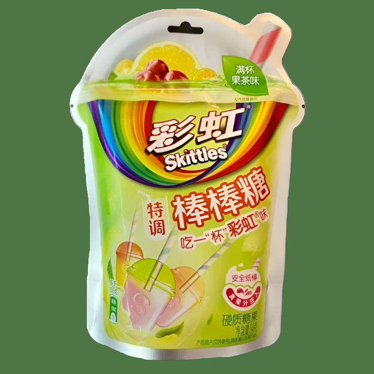 Skittles Lollipops Fruit Tea 54g (China)